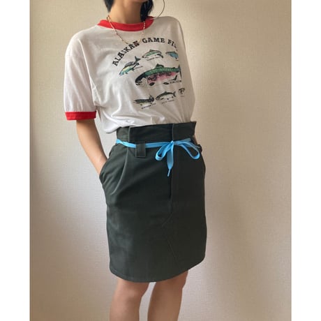 [USED] お魚 トリムTee