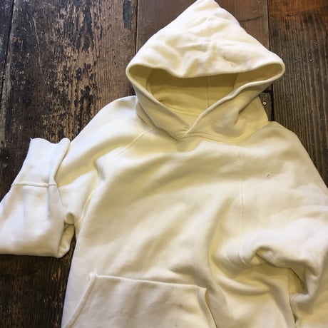 [USED]  パステルYellow Vintage パーカー
