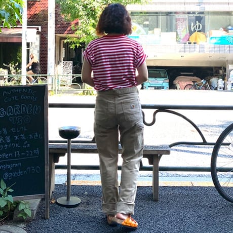 [USED] L.L.Bean ボーダーTee❤️Made in U.S.A