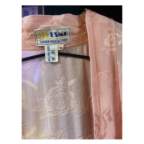 [USED] vintage CHINA ガウン ピンク