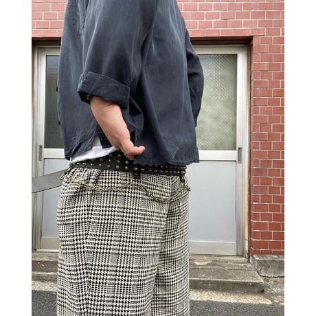 [USED] BLACK SILK SHIRTS