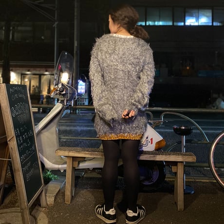 [USED] TOGA PULLAシルバーニット