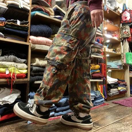 [USED] スイス軍 CAMO柄オーバーオール