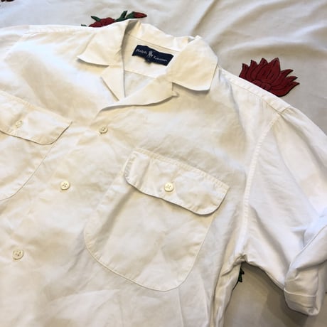 [USED] Ralph Lauren 開襟 WHITE Shirts