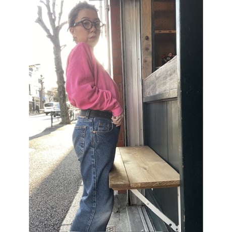 [USED] vintage PINK SWEAT