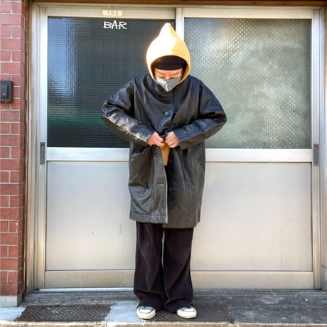 [USED] ラムLEATHER COAT