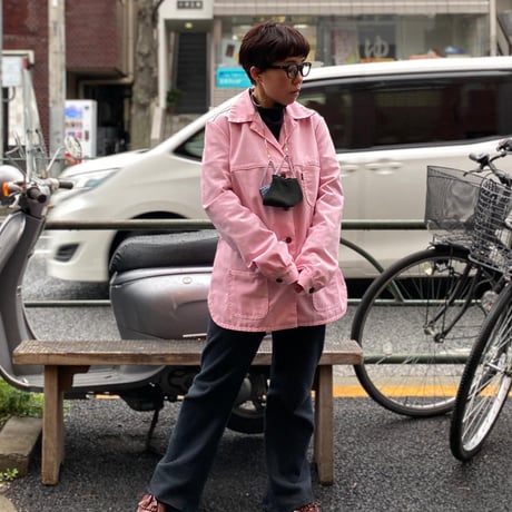[USED］CUTE!Levis pink JKT♡