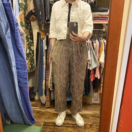 [USED] made in U.S.A. ストライプ EASY PANTS！