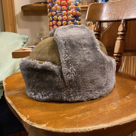 [DEADSTOCK] "RUMANIA" WINTER ボアCAP