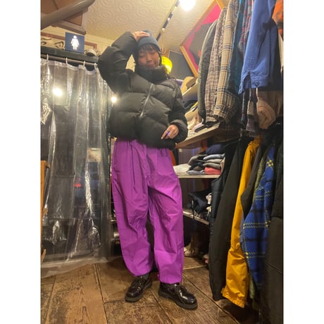 [USED] "Reebok"💜NYLON PANT