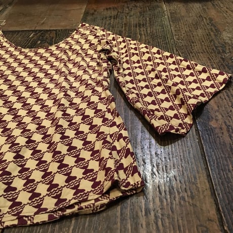[USED] アフリカンベルスリーブTOPS