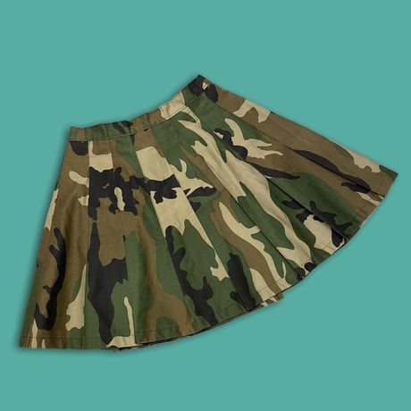 [USED] made in CANADA ! CAMO柄 巻きスカート🦆