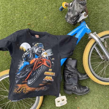 [USED] 犬バイクTee