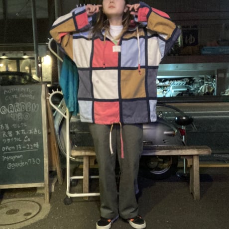 [USED]カラフル🟪🟧🟥コットンプルオーバー