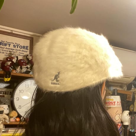 [USED] KANGOL FUR GORA  ハンチング 🐏