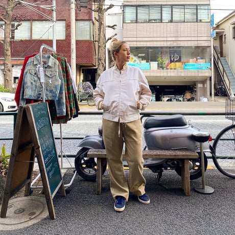 [USED] COTTON ZIP JKT