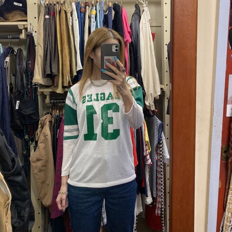 [USED] vintage "EAGLES" フットボール Tee🏈