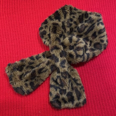 [USED] フェイクファー🐆🤎マフラー
