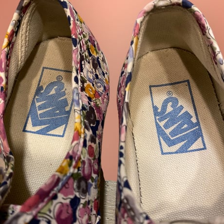[USED]花柄🌸🌼🌷VANS AUTHENTIC
