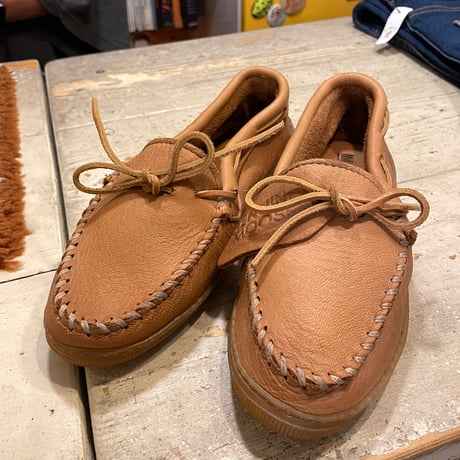 [USED] "MINNETONKA" レザーモカシン