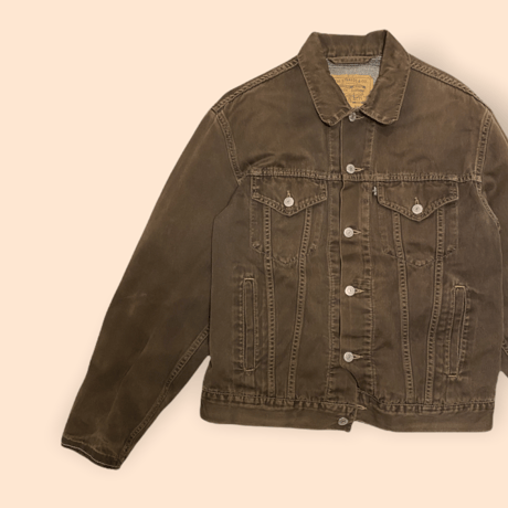 [USED] Levi's BROWN デニムJKT