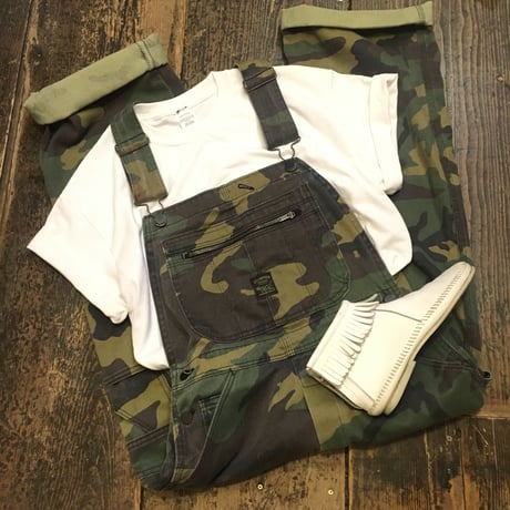 [USED] POINTER CAMO柄 オーバーオール