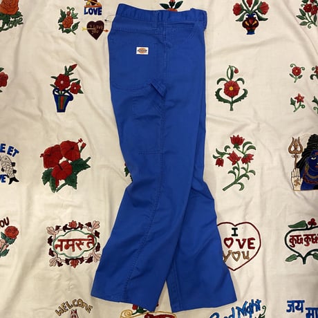 [USED] 70's  Dickies BLUE PAINTER PANTS