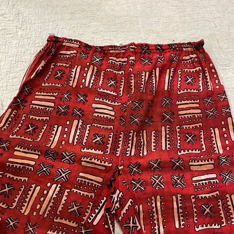 [USED] 渋めのアフリカンバティックPANTS！