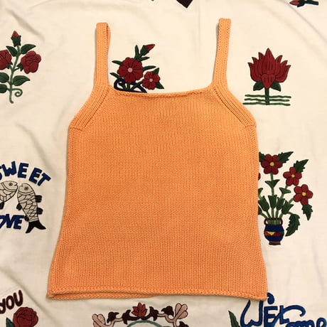 [USED] ORANGE ニットキャミ♡