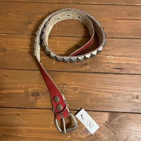 [USED] Red❤️Boro スタッズベルト