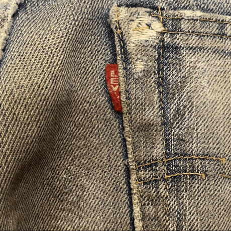[USED] GOOD COLOR!! Levis 501 BIG"E" レプリカ