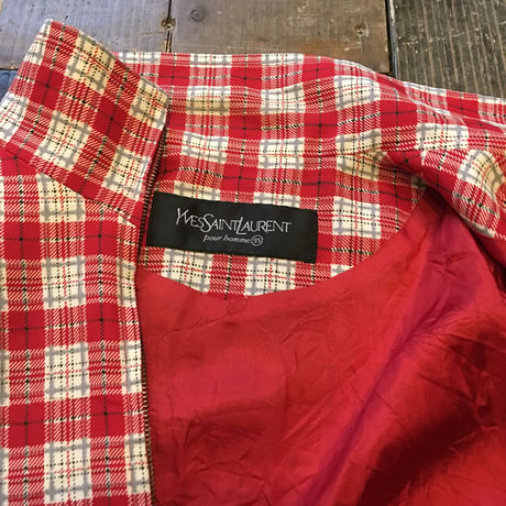 [USED] OLD YVESSAINTLAURENT スウィングトップ