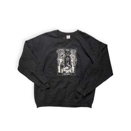 [USED]BLACK CAT MAGICAL SWEAT