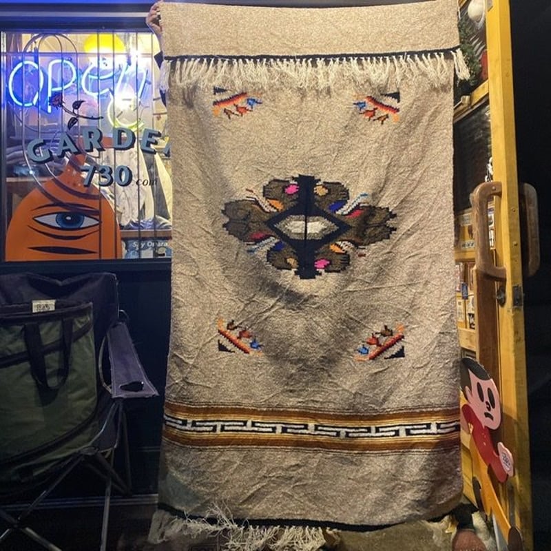 USED] メキシカンラグ ポンチョ 188×97cm | garden730