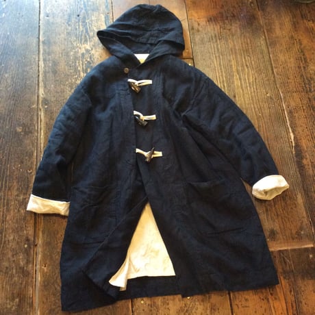 [USED] リネンダッフルコート