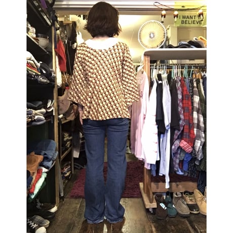 [USED] アフリカンベルスリーブTOPS