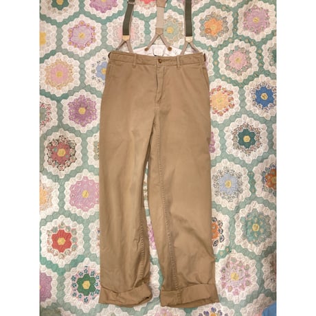 [USED] POLO CHINO サスペンダー付き
