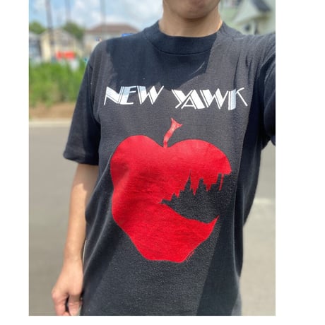 [USED] vintage NEWYAWK Tee🍎