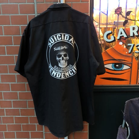 [USED]"Suicidal Tendencies×Dickies"☠️BIG shirts