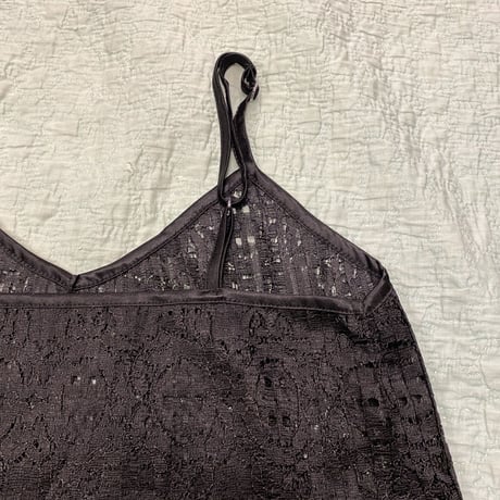 [USED] BLACK レースキャミ♡