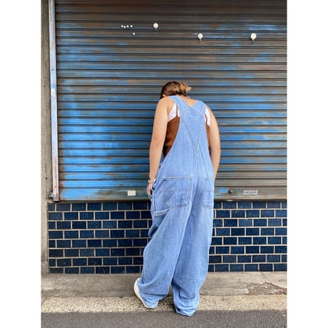 [USED]  LANDS' END DENIM OVERALL