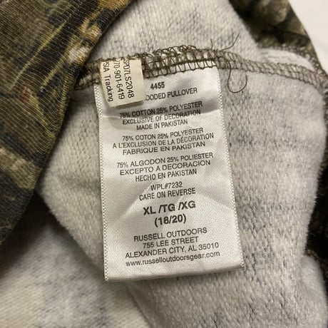 [USED]  カモ柄 RUSSELL  PARKA