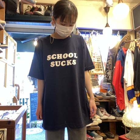 [Naughty] FUCK WORK / SCHOOL SUCKS S/S Tee  -for mens-