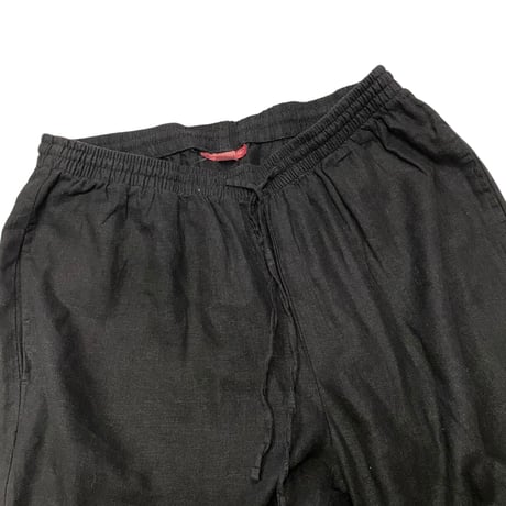 [USED] BLACK リネンイージーパンツ
