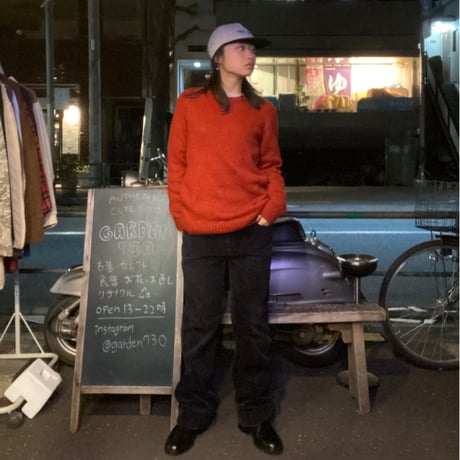 [USED] BLACK 太畝コーデュロイPANTS