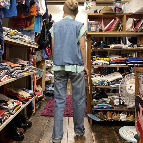 [USED] 4POCKET DENIM VEST！