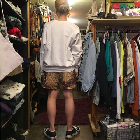 [USED] Lauren  花柄LINEN Shorts