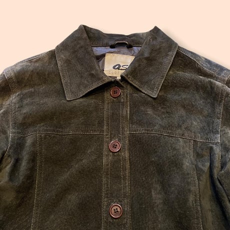 [USED] vintage スエード シャツ