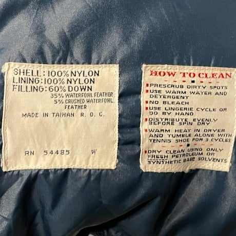 [USED] OLD 80's "AMERICAN EAGLE" ダウンベスト