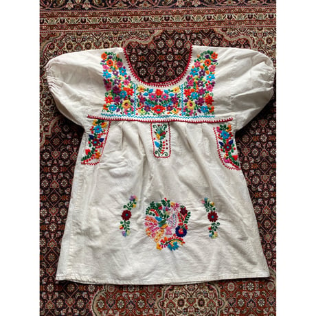 [USED] vintage メキシカン 刺繍チュニック